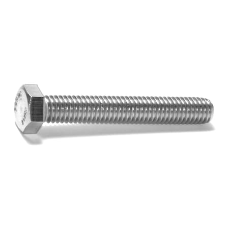 Midwest Fastener 18-8, 3/8"-16 Hex Head Tap Bolt, Plain Stainless Steel, 2-1/2 in L, 4 PK 78703